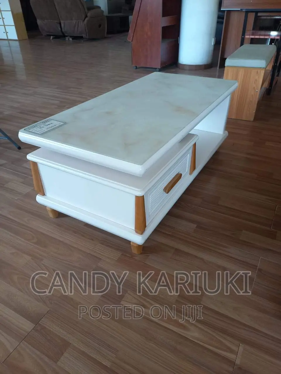 White Coffee Table With Drawers in Nairobi Central - Furniture, Candy ...