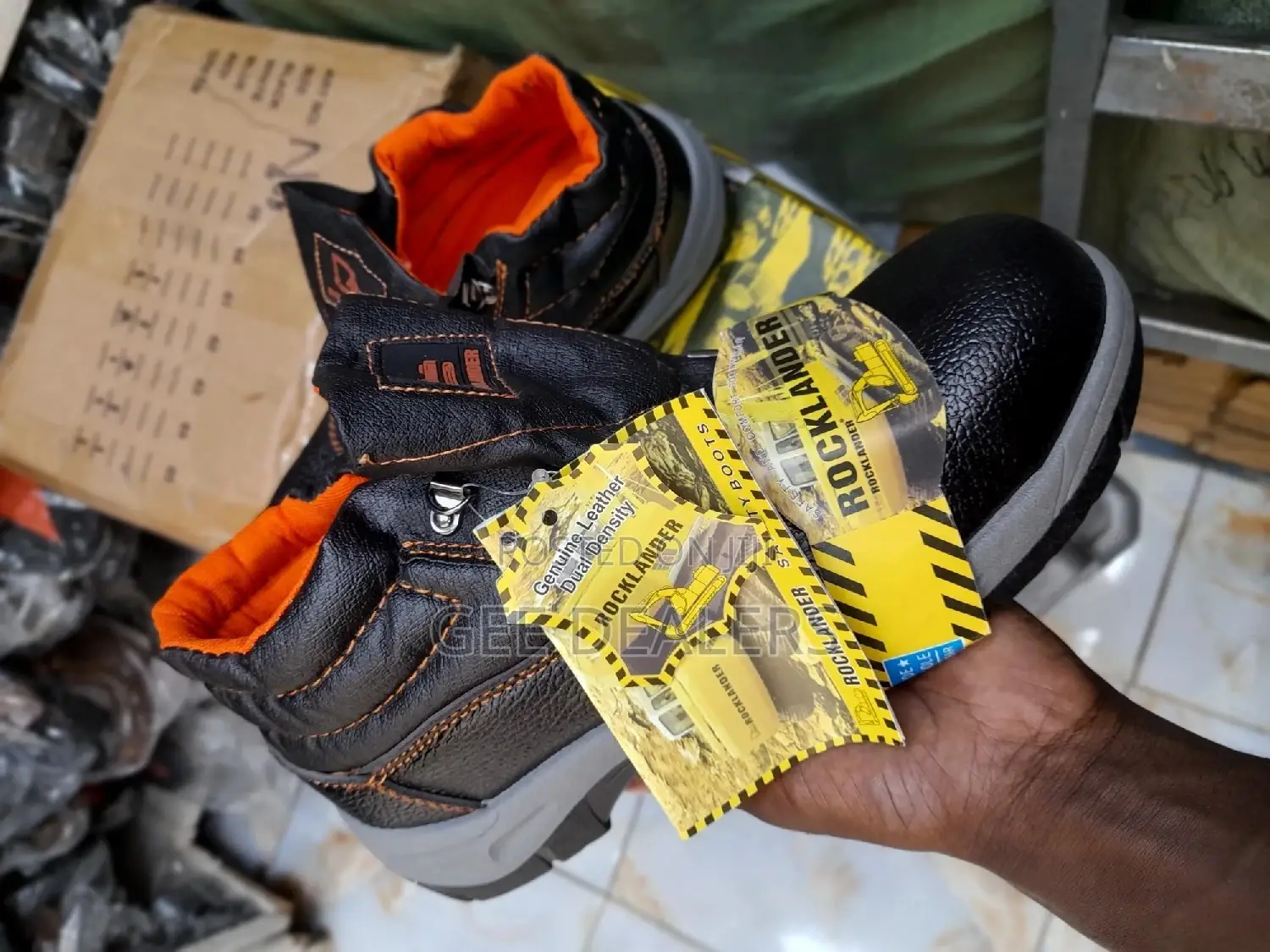 Rocklander Heavy Duty Safety Boots