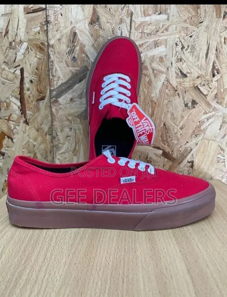 Vans Rubber Shoes,Maroon