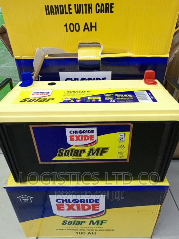 Chloride Exide 12V 100ah Solar Battery MF - thumbnail 2