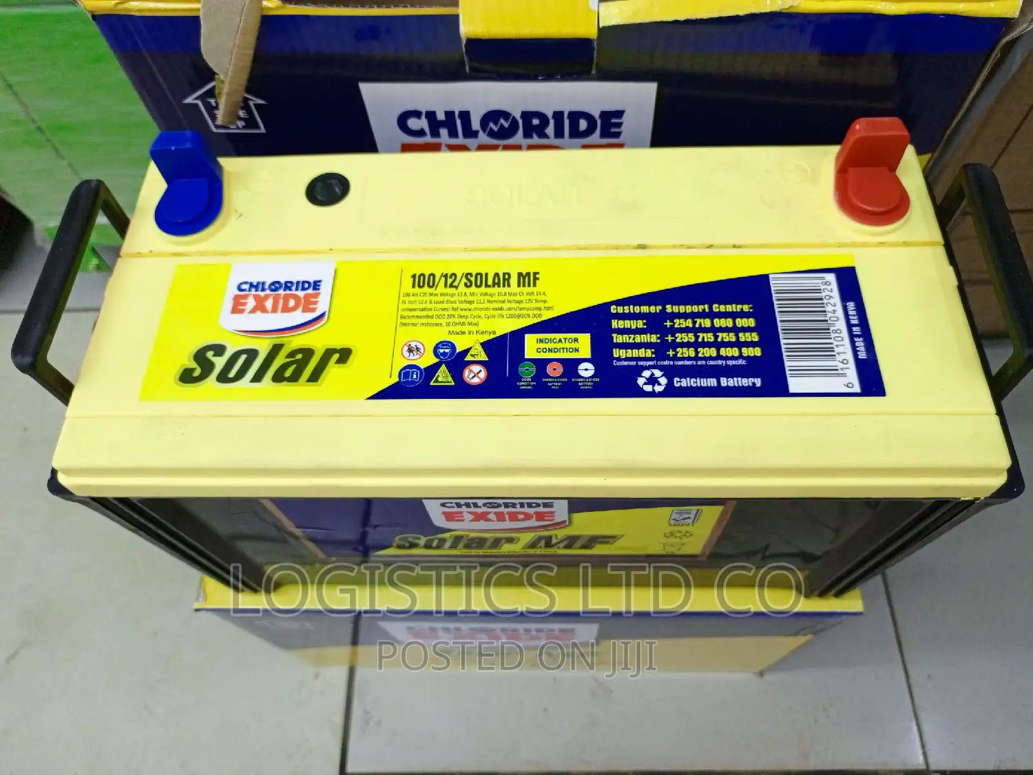 Chloride Exide 12V 100ah Solar Battery MF
