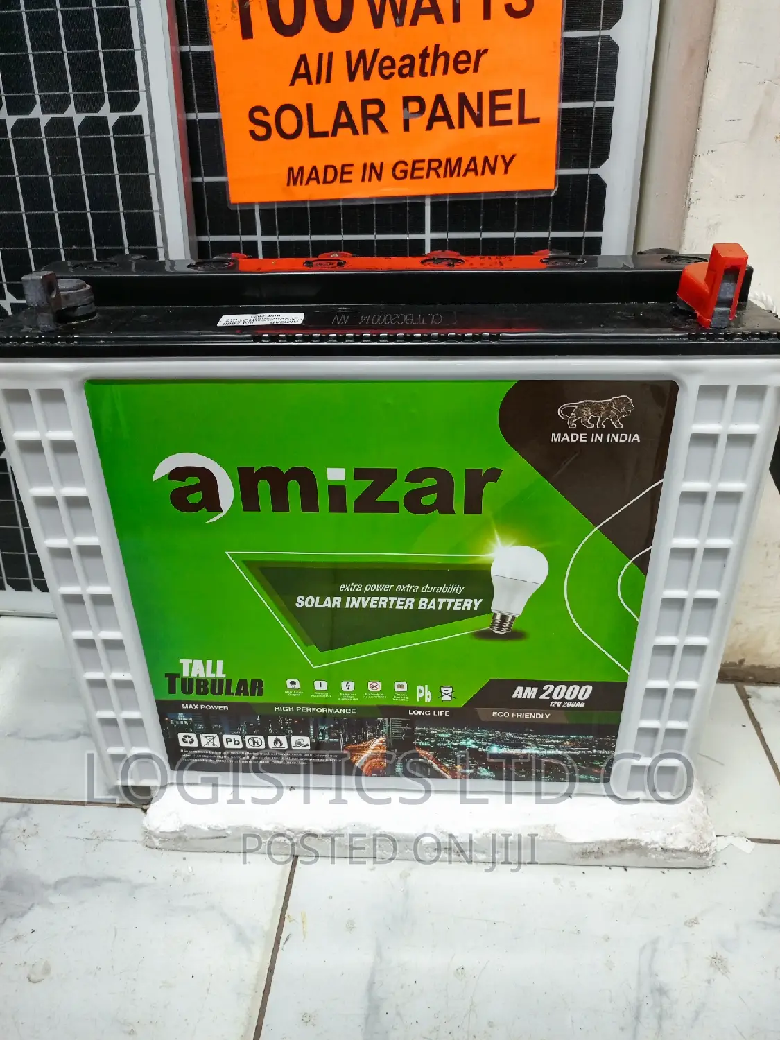 Amizar 12v 200ah Solar Battery