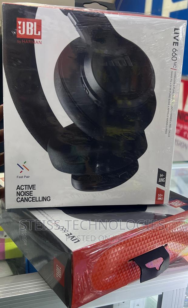 JBL Live 660 Wireless Headphones.