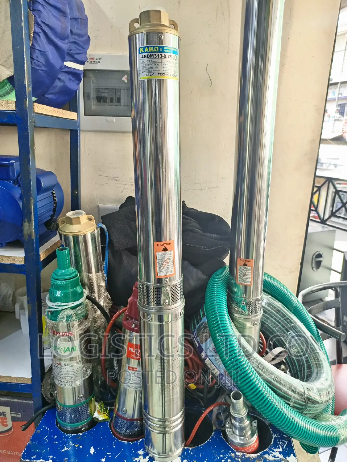 Kailo 1.0hp 0.75kw Submersible Pump