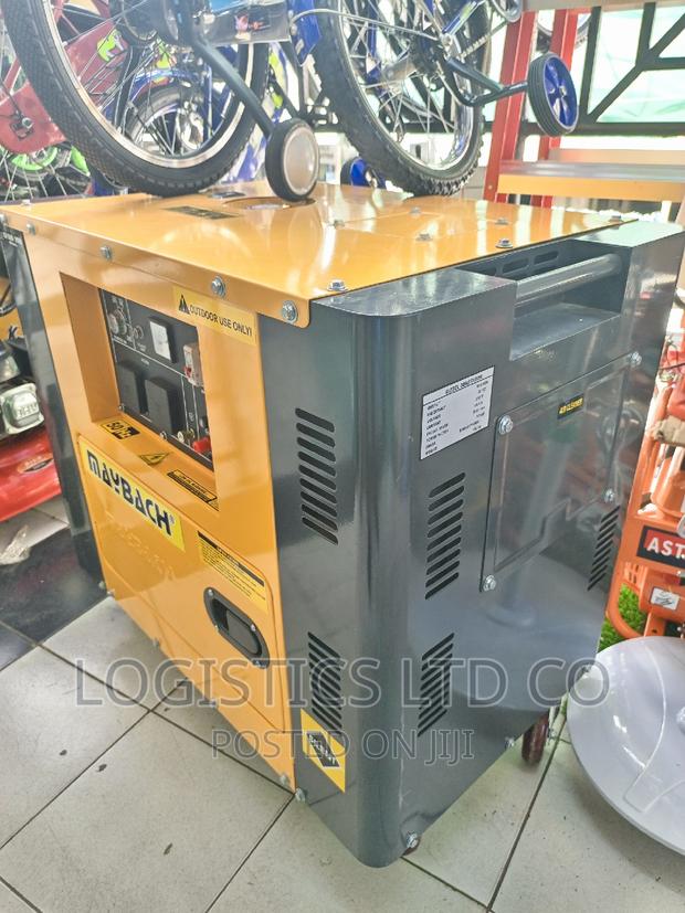 Original Yellow Maybach 10kva Silent Diesel Generator - thumbnail 3