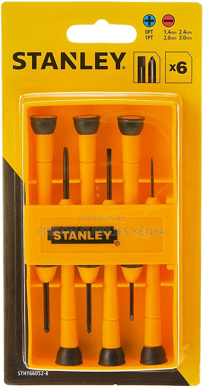 Stanley Precision Screwdrivers Set 6pcs Screwdriver Set