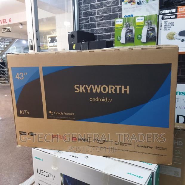 Skyworth 43inch Smart Android, Youtube, Netflix-frameless - main view
