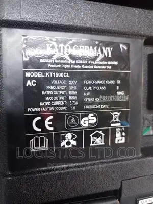Kato KT1500CL 850W Two Stroke Petrol Generator