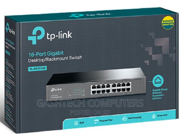TL-SG1016D "Tp Link 16-Port Gigabit " TL-SG1016D