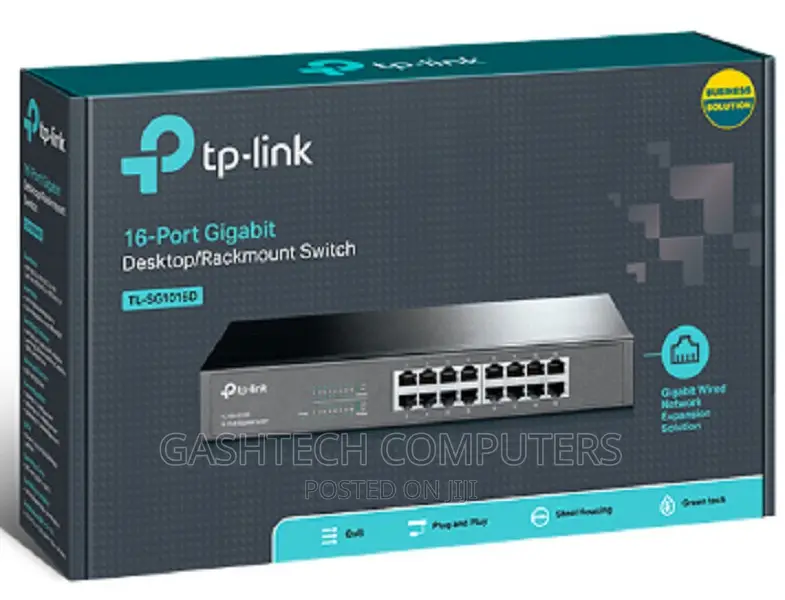 TL-SG1016D "Tp Link 16-Port Gigabit " TL-SG1016D