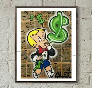 Cartoon Canvas Wall Art