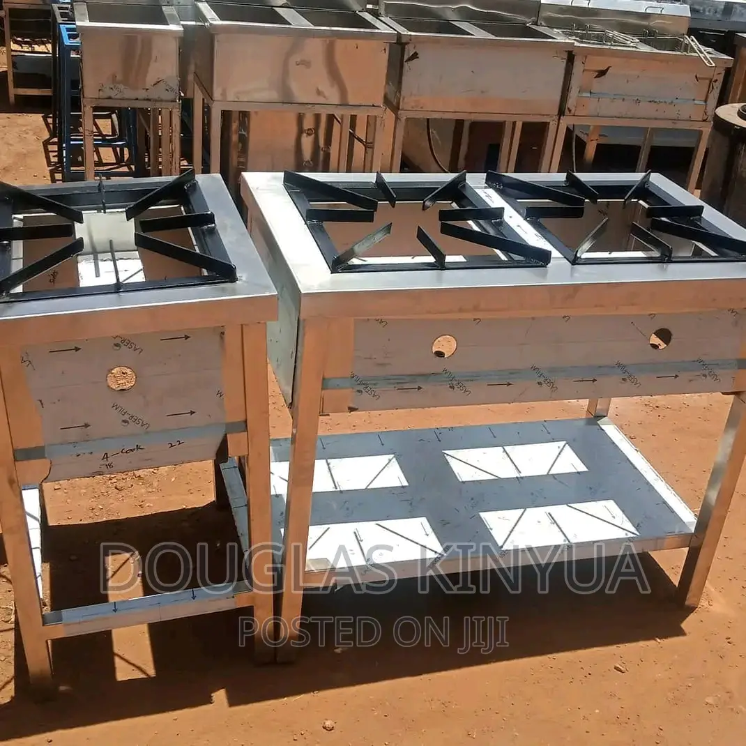 Commercial Gas Cooker ( Stainless Steel).
