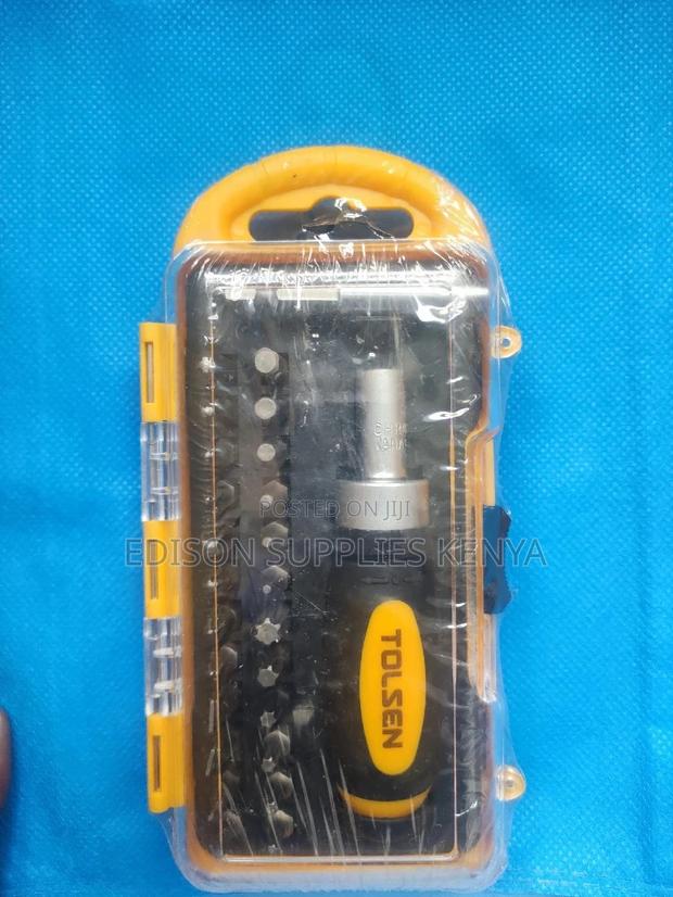 Ratchet Screwdriver Bits Set Tolsen 26pcs Bits Set - main view