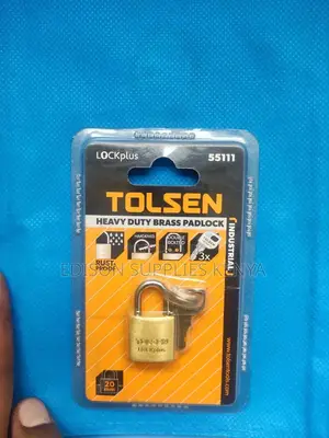 Padlocks Tolsen Heavy Duty Brass Padlocks 20mm