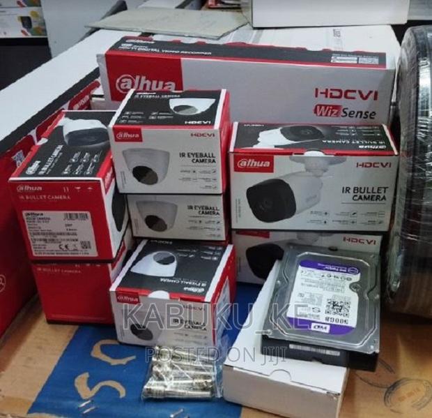 Eight 8 CCTV Dahua DVR With 8 CCTV Cameras Full Kit