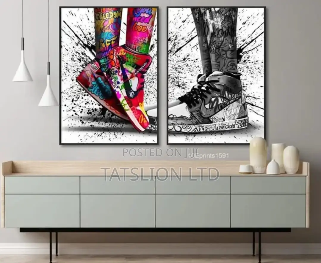 2 Pairs Wall Art