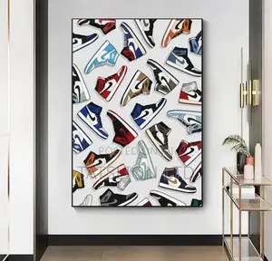Shoes Canvas Wall Art A2