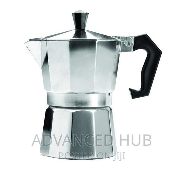 Aluminium Moka Coffee Pot 12tazze - thumbnail 4
