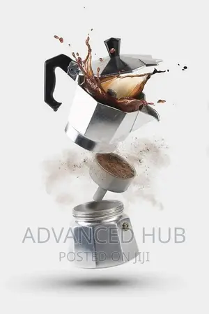 Aluminium Moka Coffee Pot 12tazze