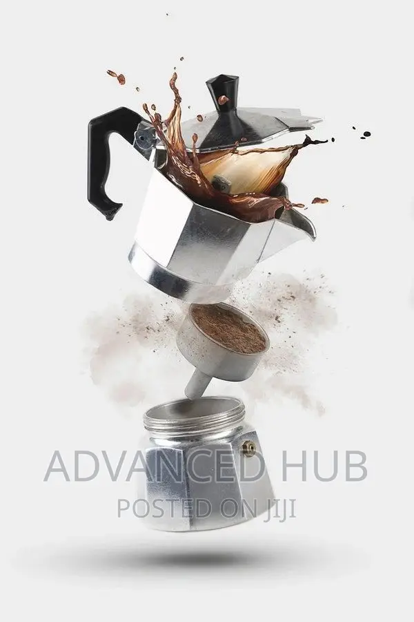 Aluminium Moka Coffee Pot 12tazze