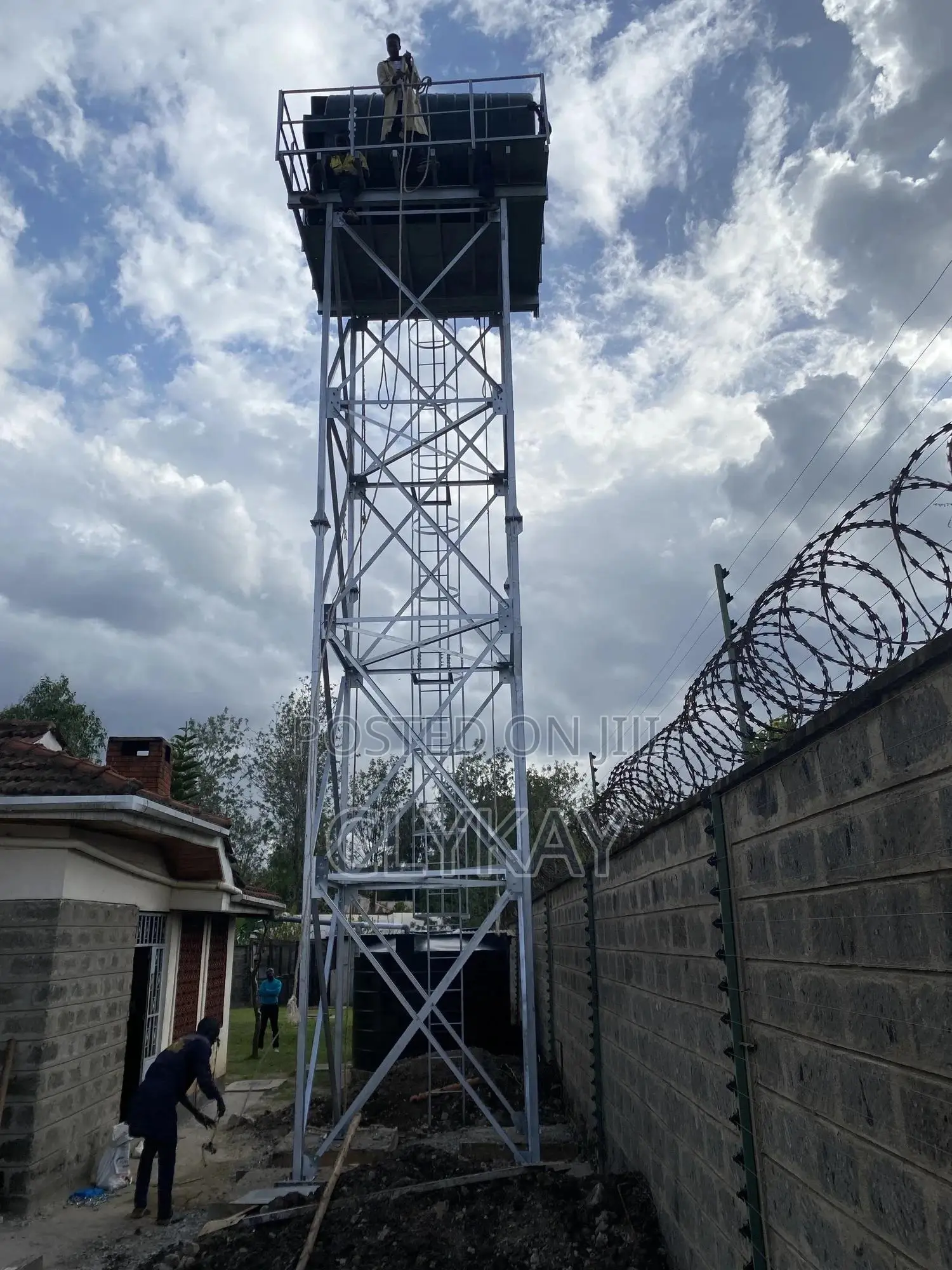 Assembled Steel Tank and Steel Water Tower