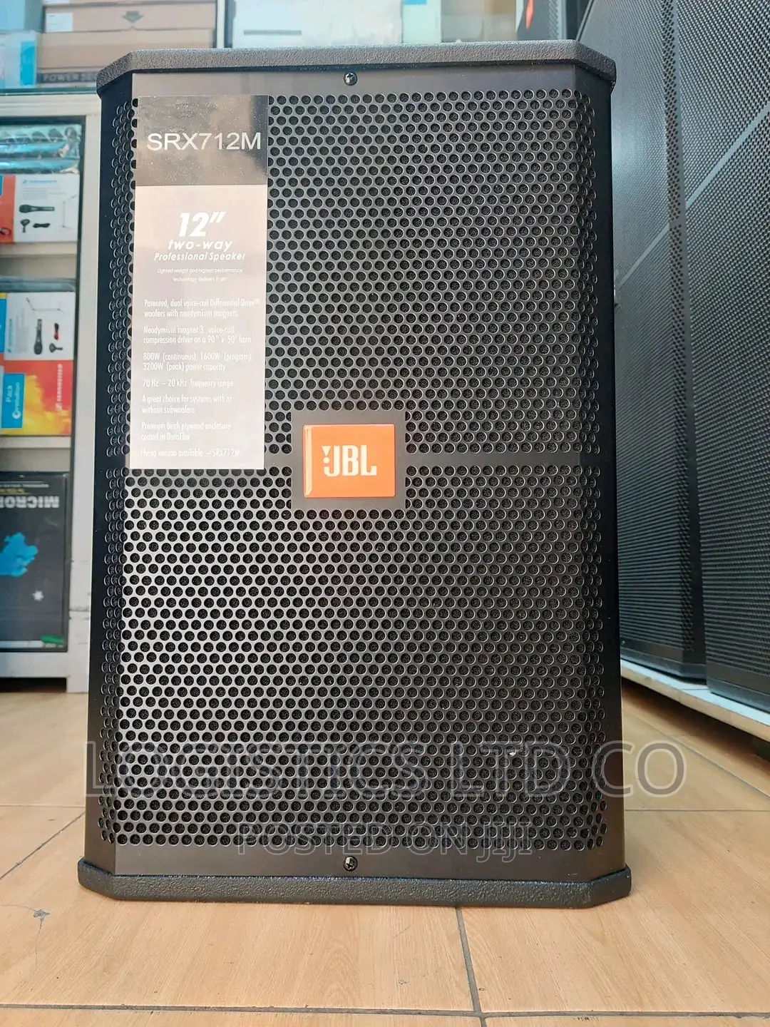 JBL 2way Srx712 Monitor Speaker Quality