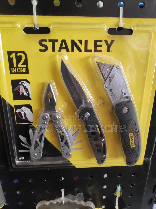 Stanley Utility Knife 3 Pack Multi-Tool Pliers and Knife Set - main view
