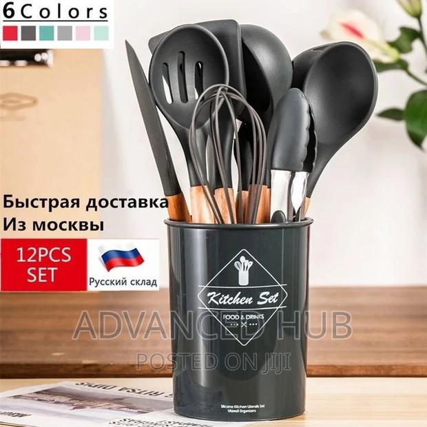 12pcs Silicone Spoon Set - main view