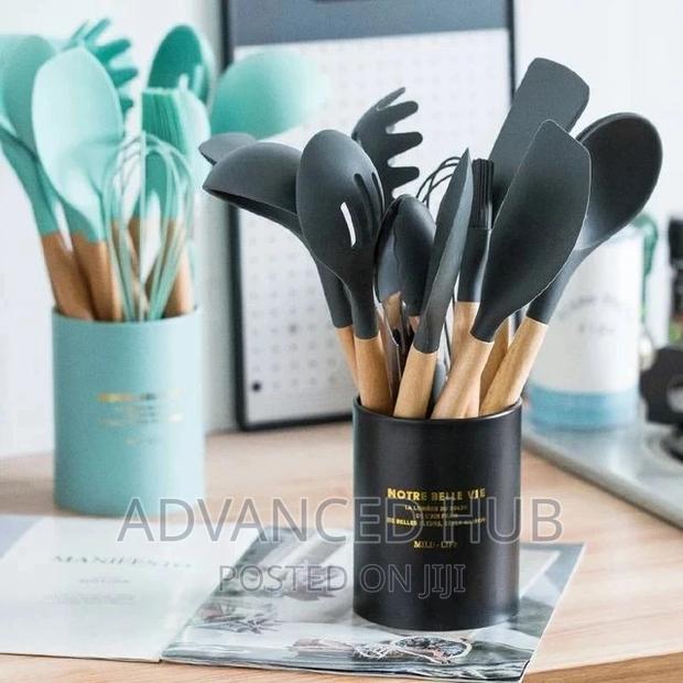 12pcs Silicone Spoon Set - thumbnail 2