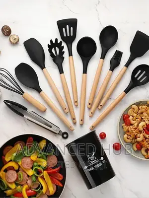 12pcs Silicone Spoon Set