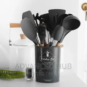 12pcs Silicone Spoon Set