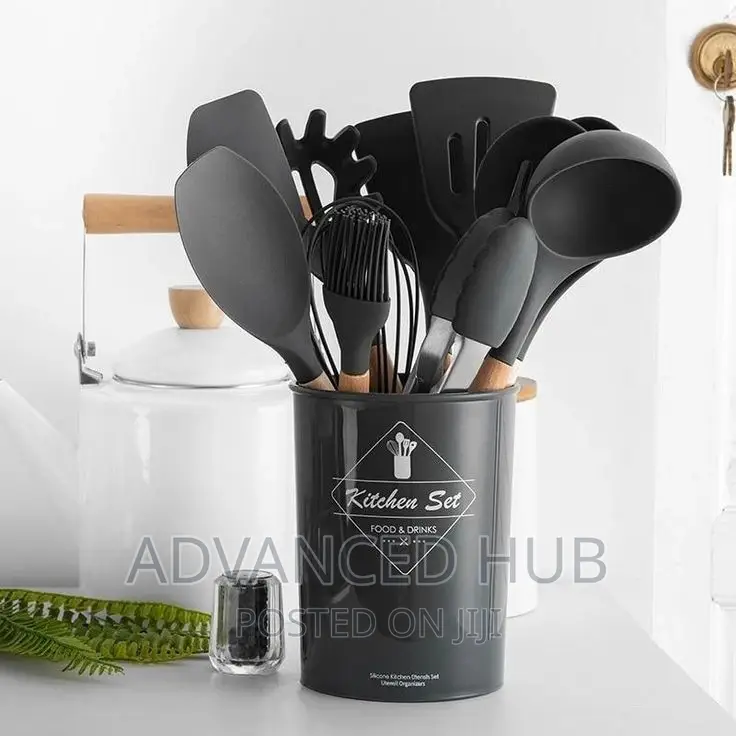 12pcs Silicone Spoon Set