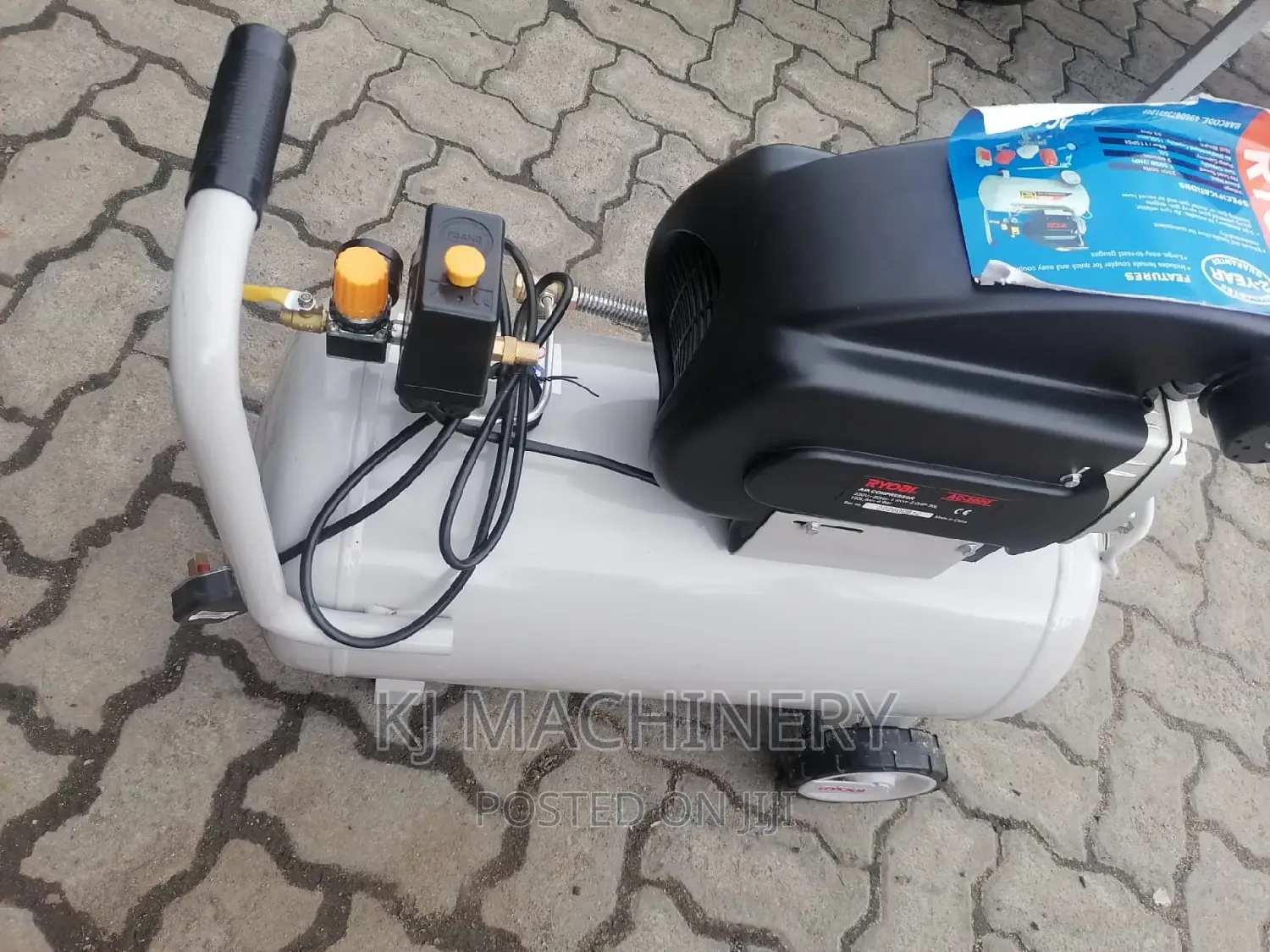 Ryobi 50l Air Compressor -8bar ~2.0hp