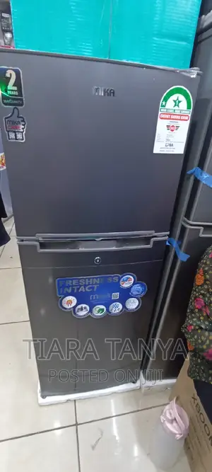 Mika Fridge, 138L, Direct Cool, Double Door