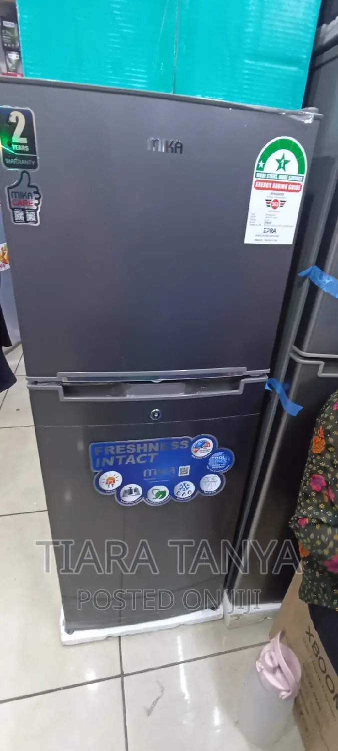 Mika Fridge, 138L, Direct Cool, Double Door