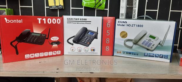 DUAL SIM Card GSM Fixed Wireless Phone.