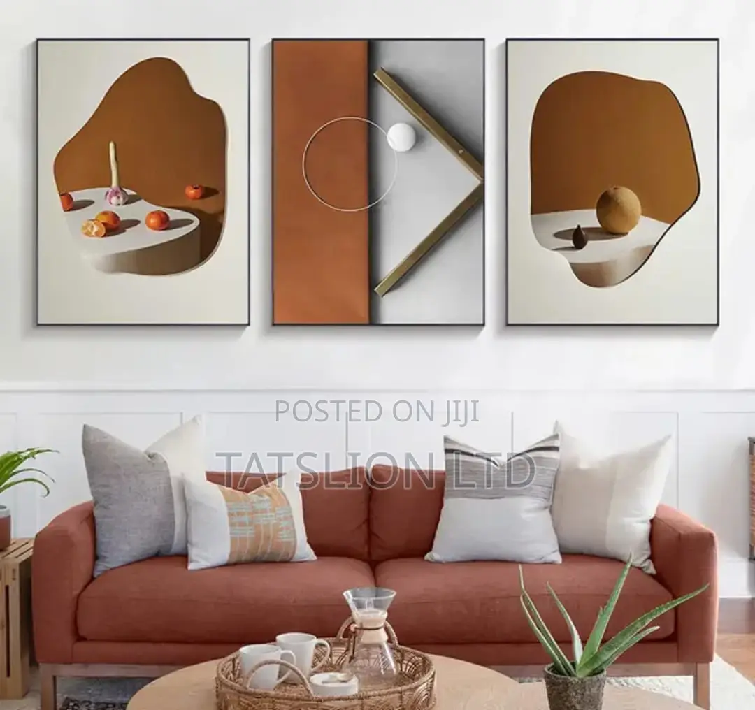 3 Pieces Canvas Wall Art A2 New