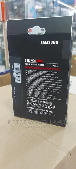 Samsung - 990 Pro 1tb Internal SSD Pcie Gen 4 Nvme Heat Sink