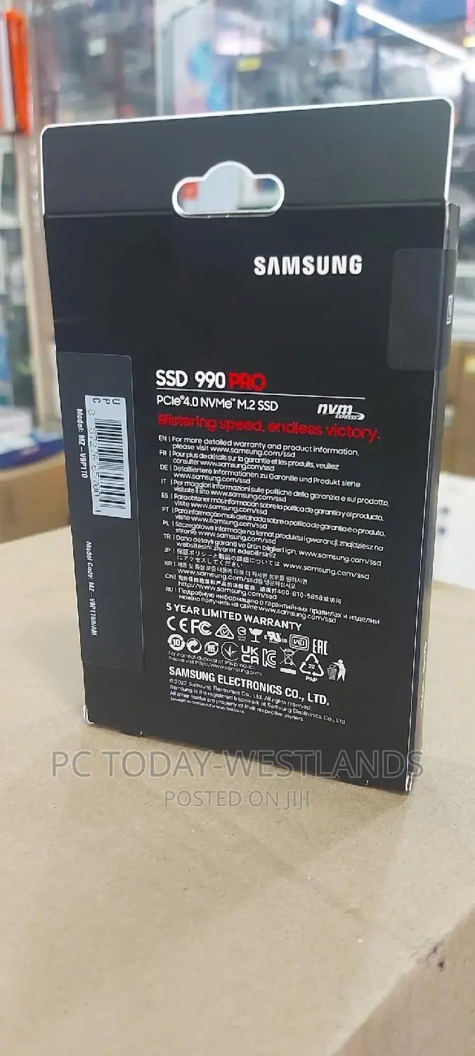 Samsung - 990 Pro 1tb Internal SSD Pcie Gen 4 Nvme Heat Sink
