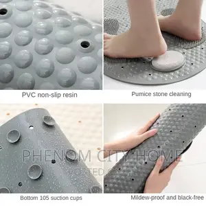 Anti Skid Bathroom Mat With Pumice Stone