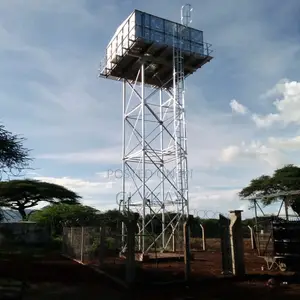 Mild Pressed Steel Water Tank With Tower