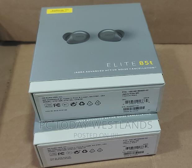 Jabra Elite 85t True Wireless Bluetooth Earbuds, Titanium BK - thumbnail 9