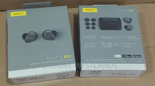 Jabra Elite 85t True Wireless Bluetooth Earbuds, Titanium BK - thumbnail 10