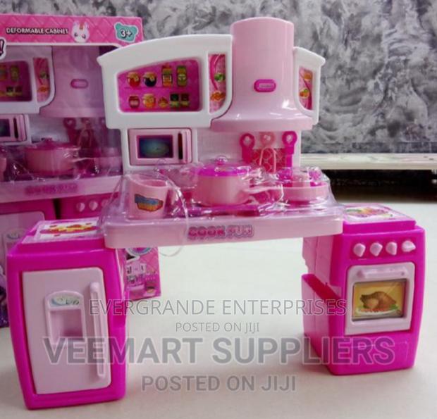 Kid Kitchen Play Set Pretending Play Role - main view