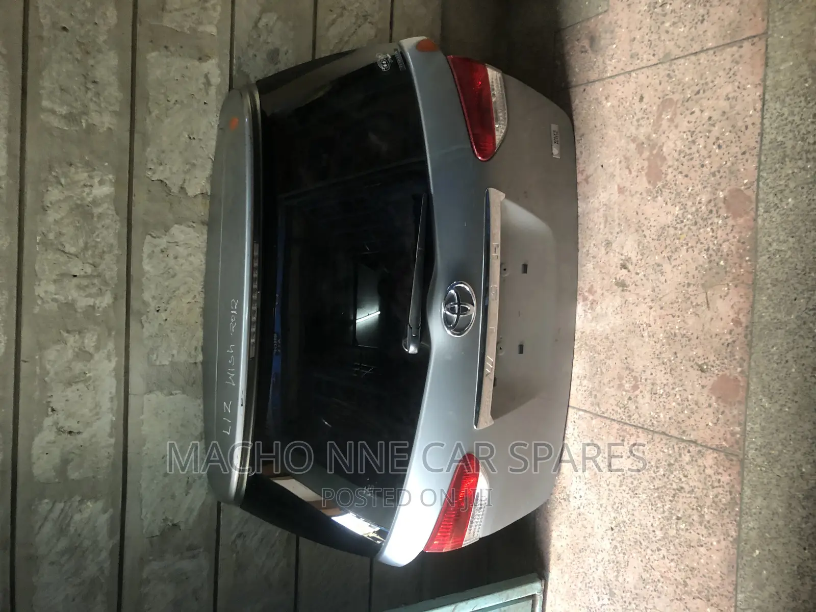 Toyota Wish 2010 Rear Boot