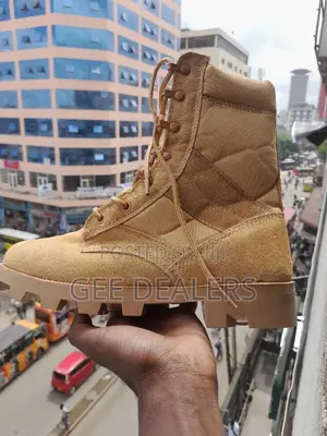 Brown Siwar Military/Hiking Boots
