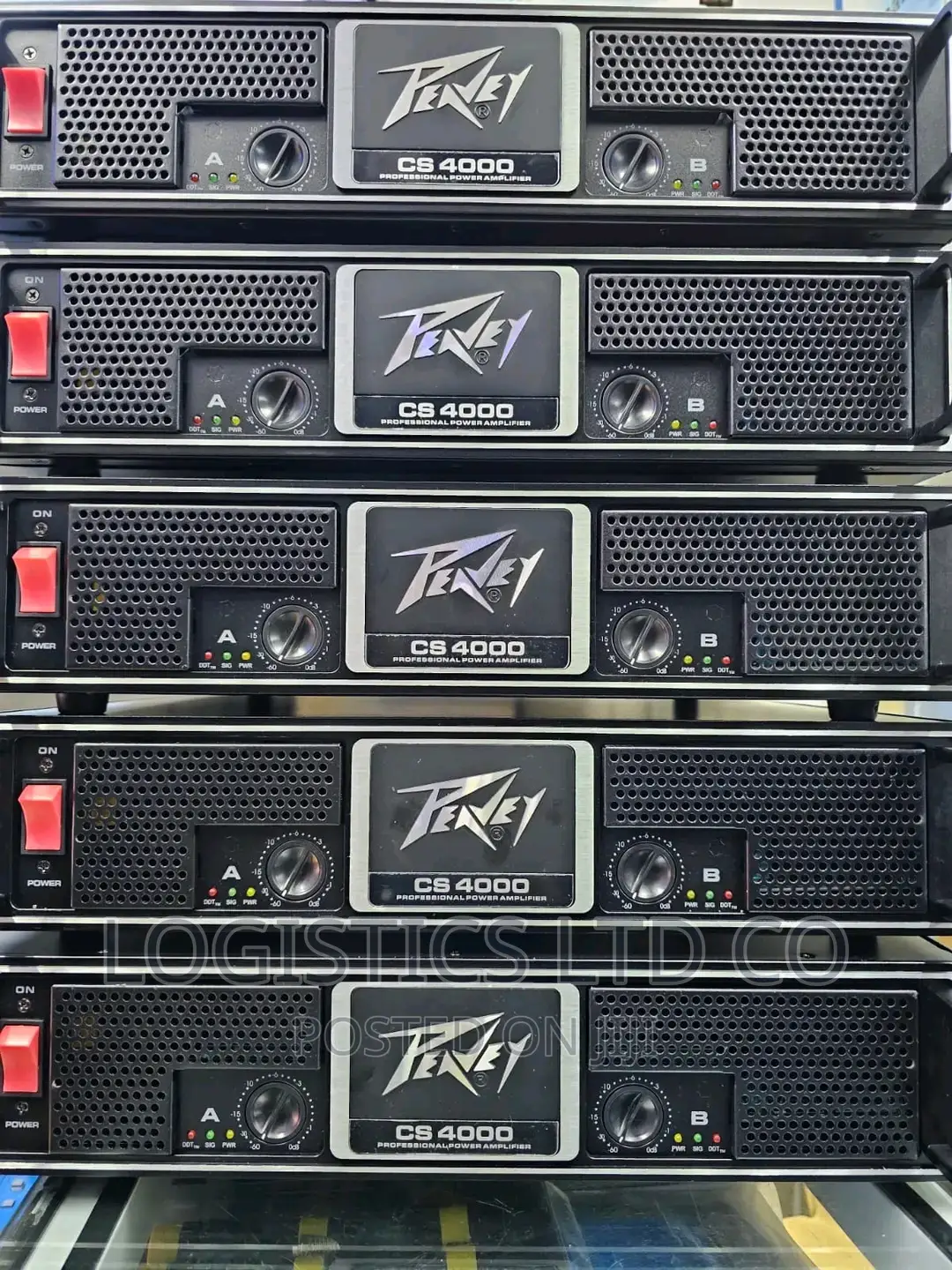 Original Peavey Cs4000 Professional Power Amplifier (2ru)