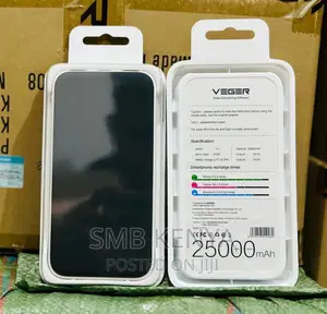 Veger Power Bank (25000 Mah) Sleek, Stylish