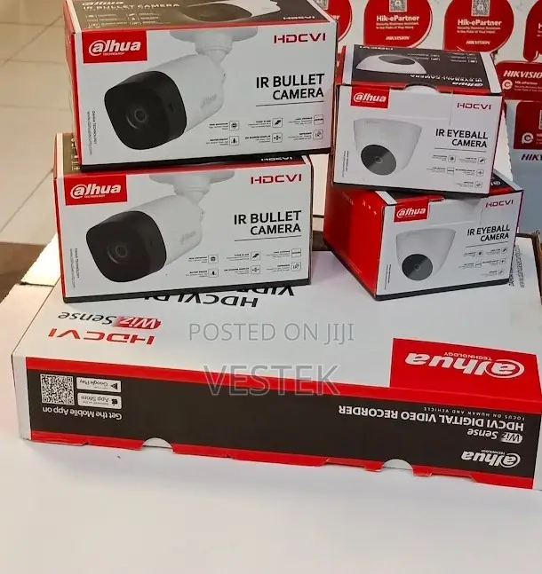Dahua CCTV Security Cameras / Dahua 4 Channel Kit CCTV 