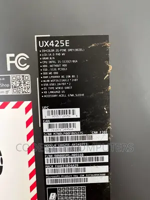 New Laptop Asus 8GB Intel Core I5 SSD 512GB